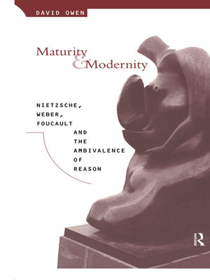 cover image of Maturity and Modernity